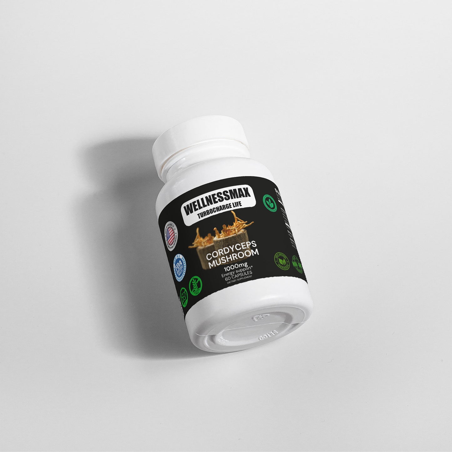 Cordyceps Mushroom Capsules | Superfood Supplement