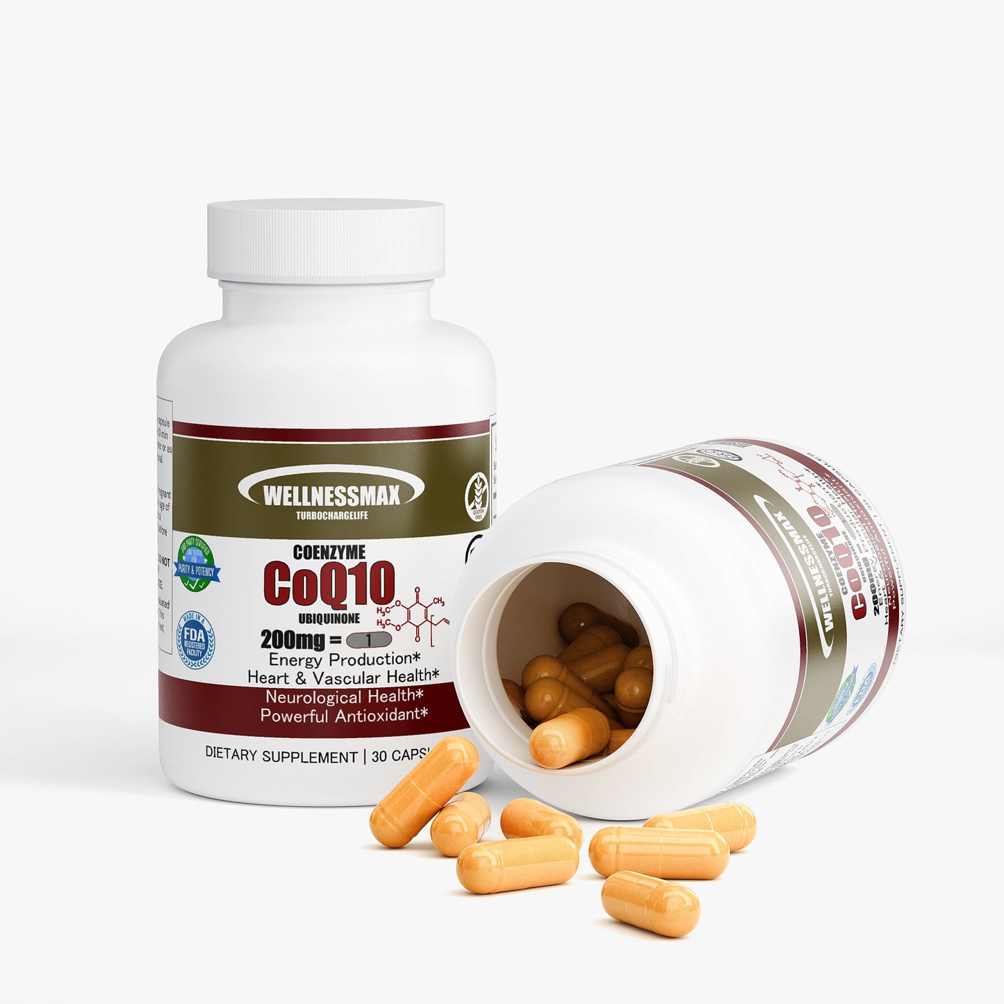 CoQ10 200mg - Heart Health Supplement