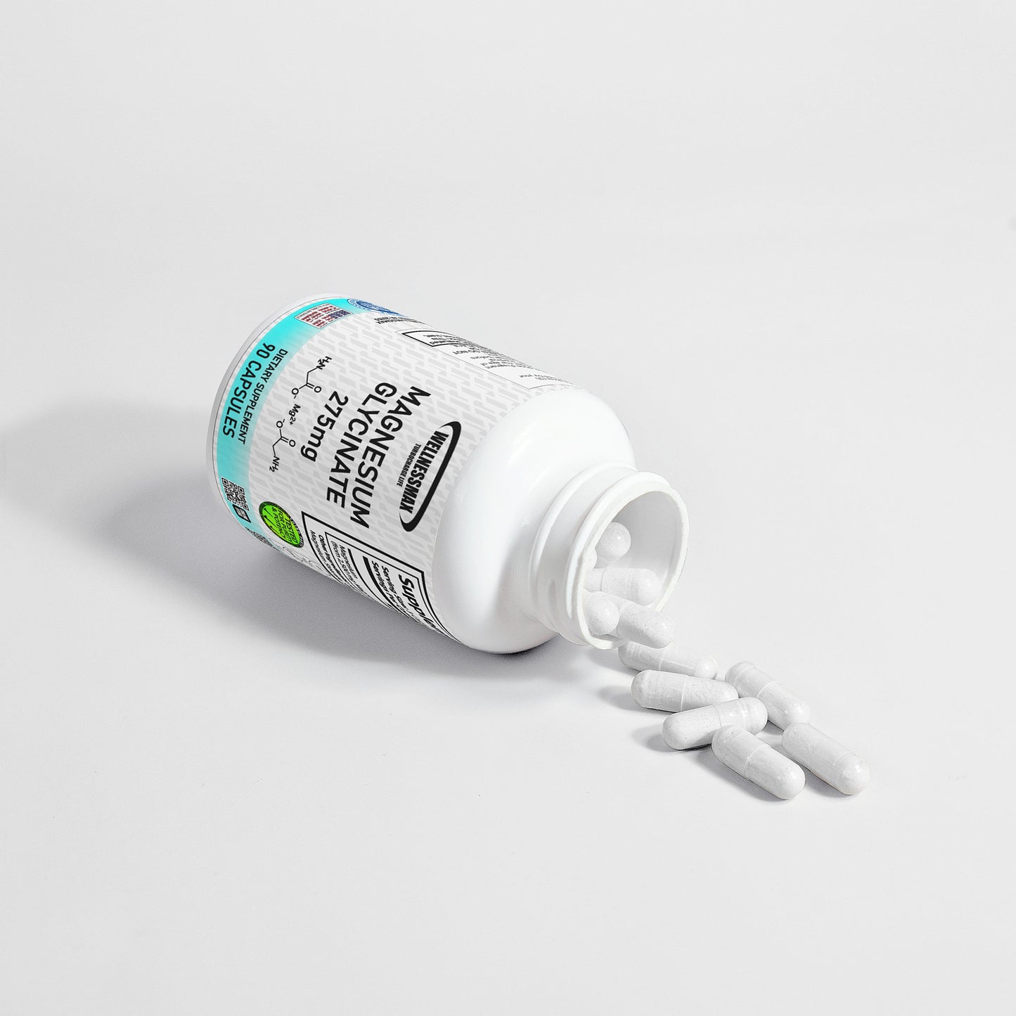 Magnesium Glycinate Best Magnesium for Sleep support | Glicinato de Magnesio