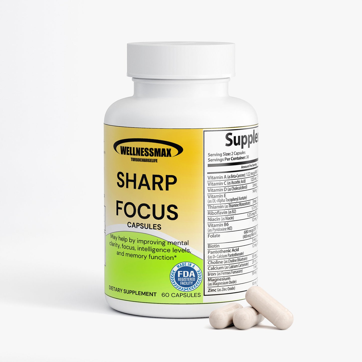Sharp Focus Brain & Focus Formula