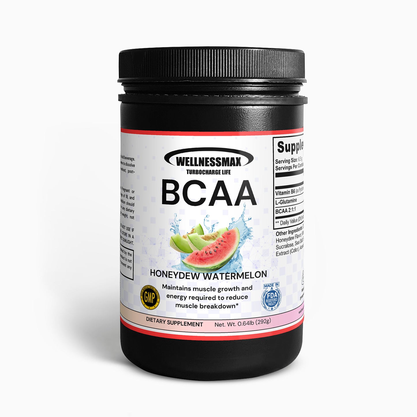 BCAA Post Workout Powder (Honeydew/Watermelon)