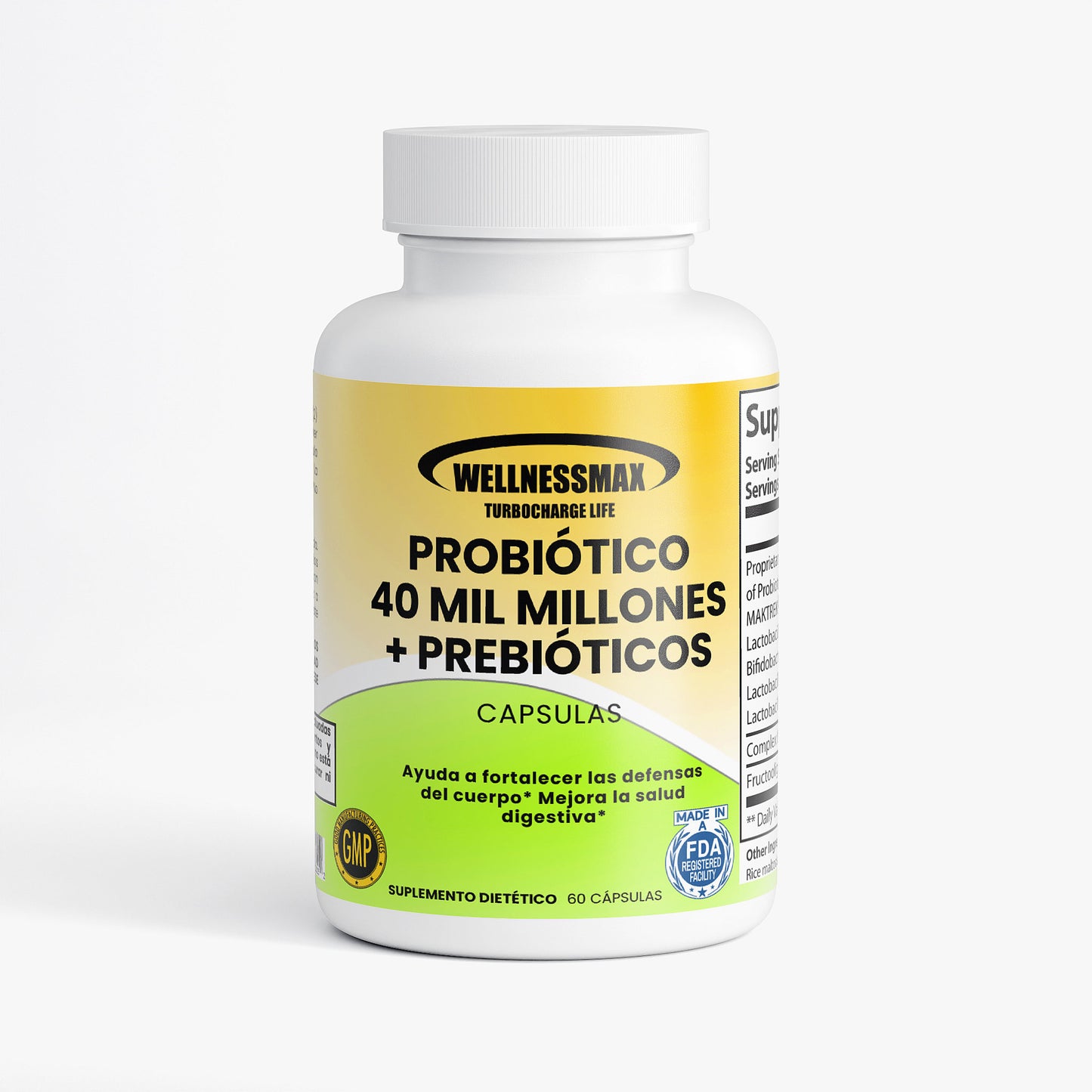 Probiotic 40 Billion with Prebiotics