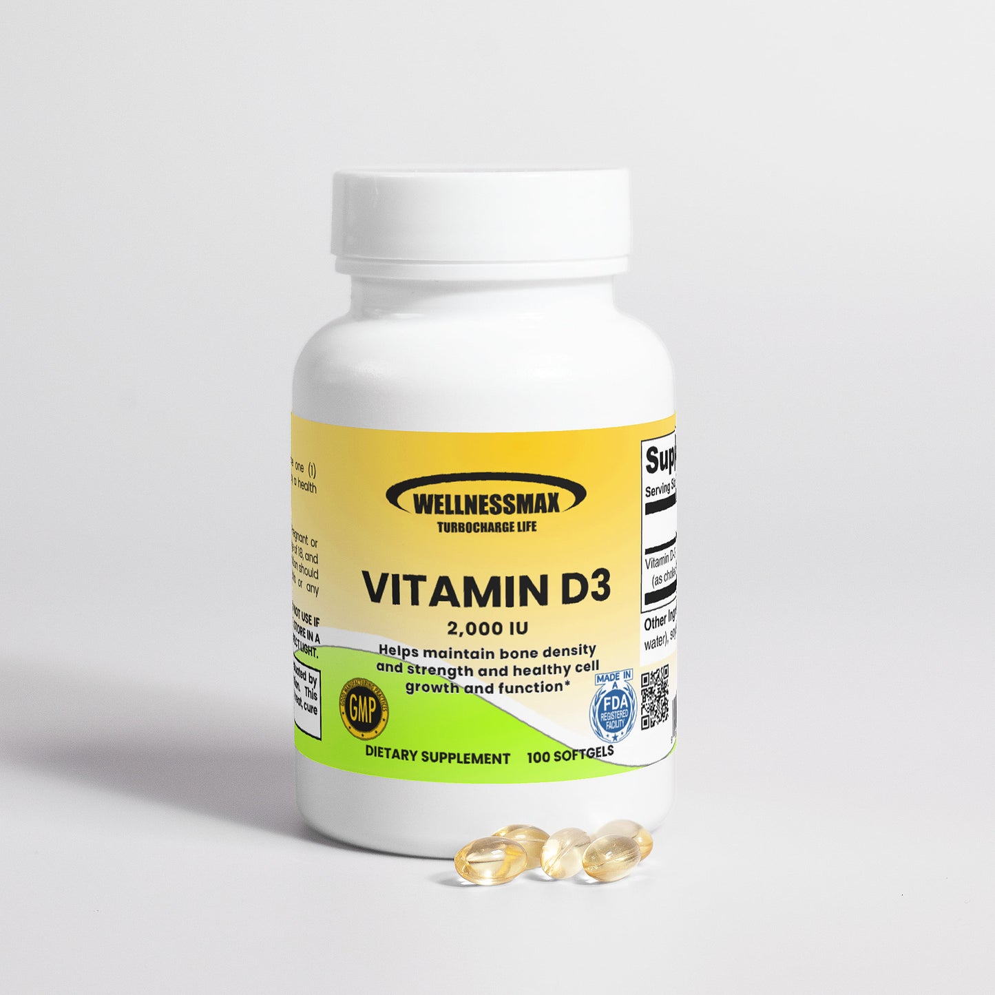 Vitamin D3 2,000 IU