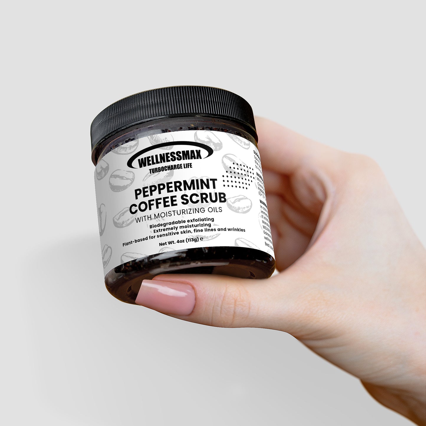Peppermint Coffee Scrub