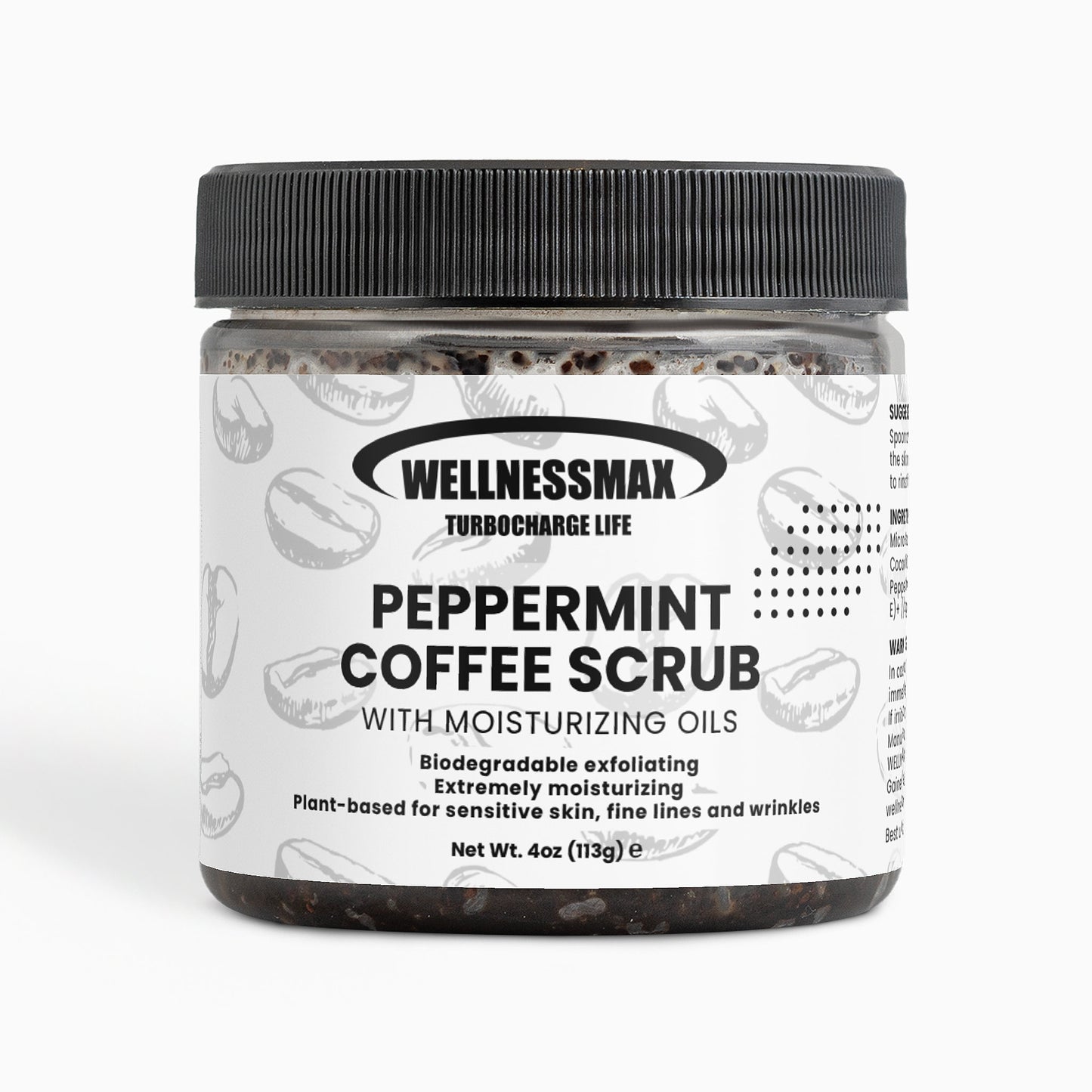 Peppermint Coffee Scrub