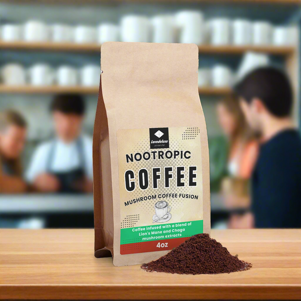Mushroom Coffee Fusion - Lion’s Mane & Chaga 4oz