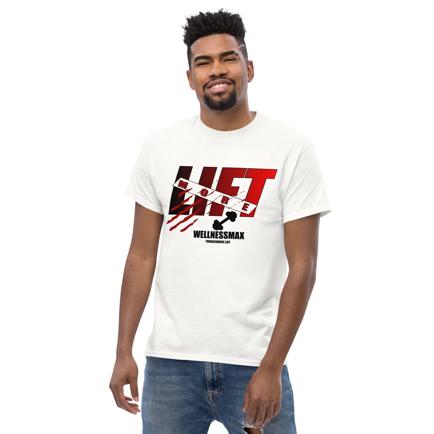 Lift More - WellnessMax Gym Themed Tshirt
