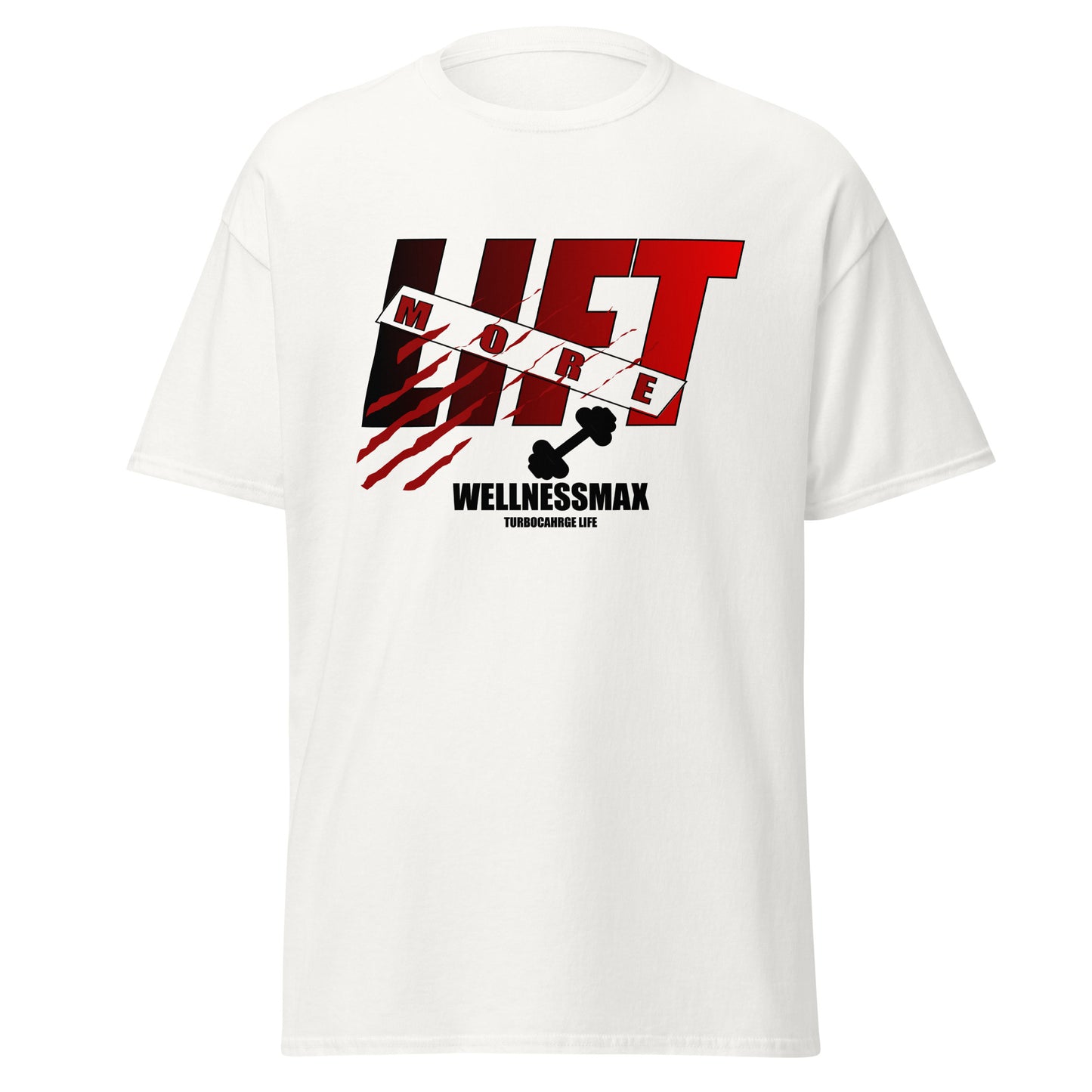 Lift More - WellnessMax Gym Themed Tshirt