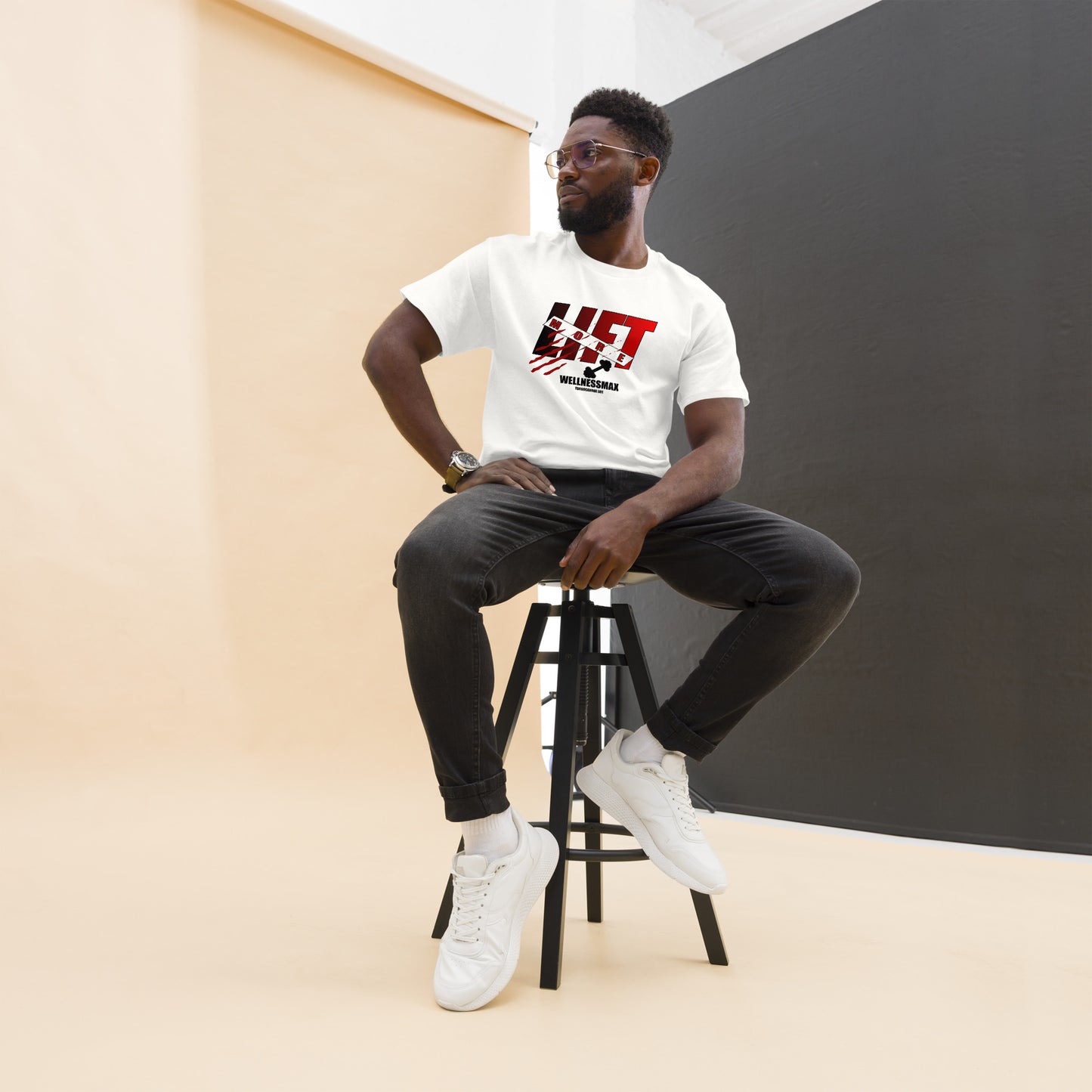 Lift More - WellnessMax Gym Themed Tshirt