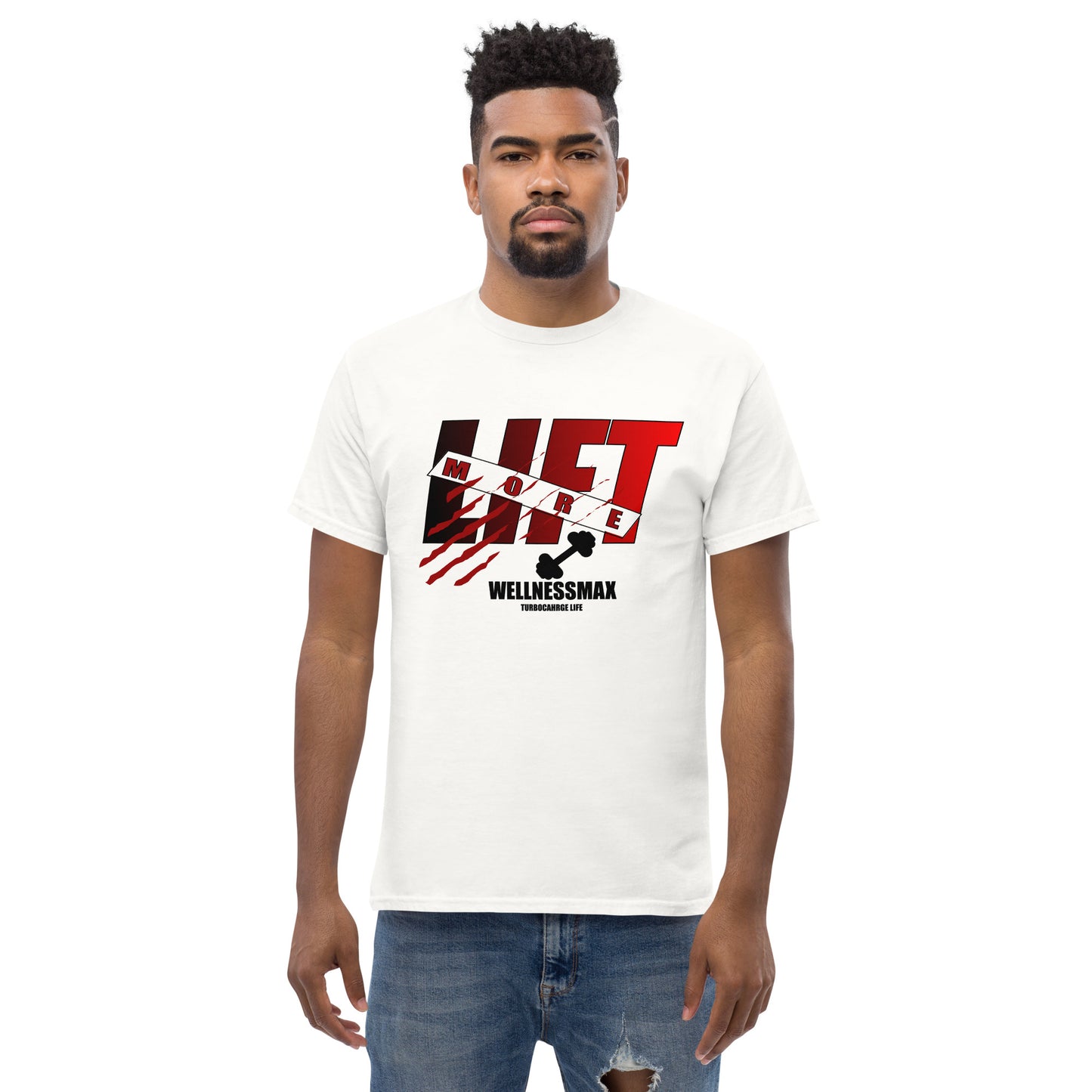 Lift More - WellnessMax Gym Themed Tshirt