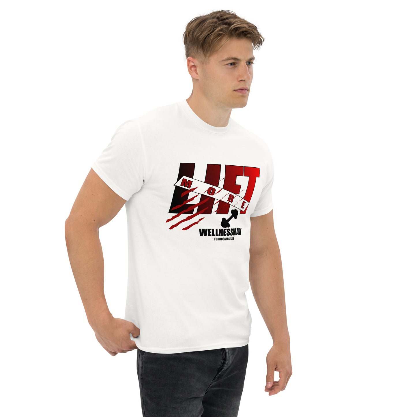 Lift More - WellnessMax Gym Themed Tshirt