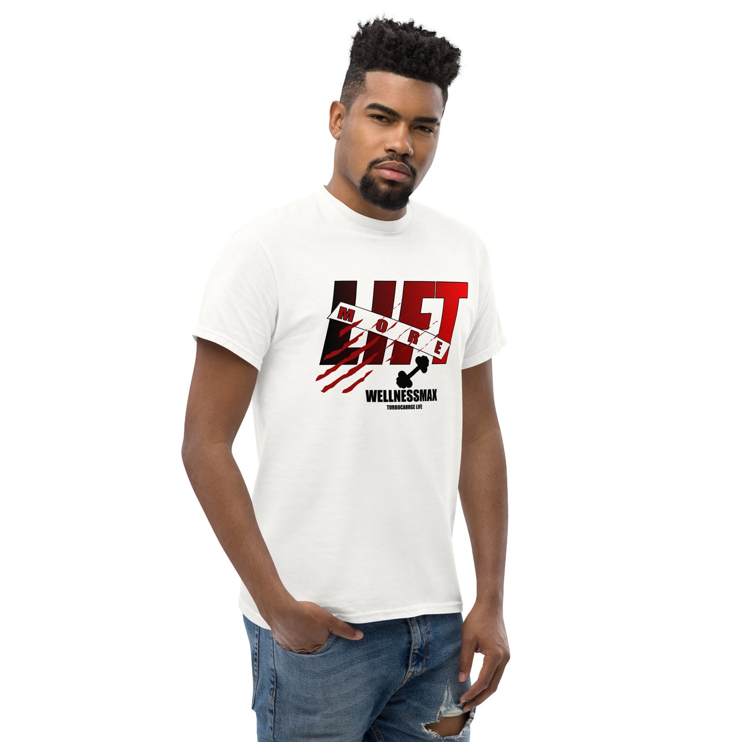 Lift More - WellnessMax Gym Themed Tshirt