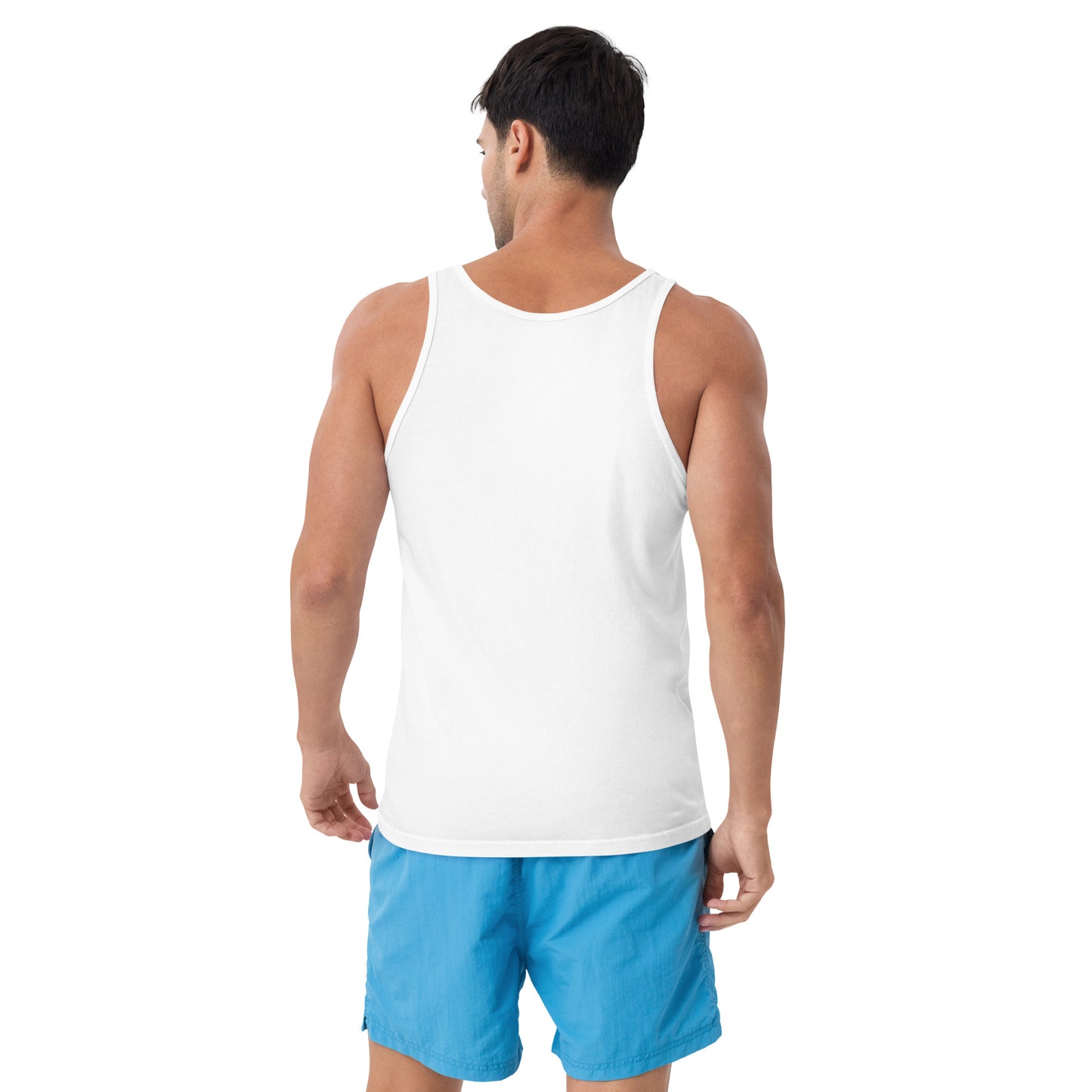 Train Harder Than Yesterday - Men's Tank Top Gym Shirt.