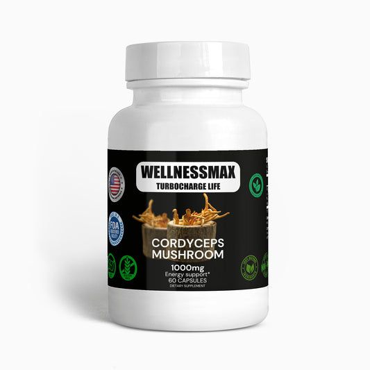 Cordyceps Mushroom Capsules  | Superfood Supplement