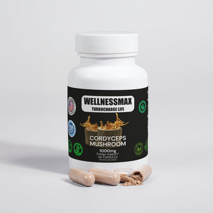 Cordyceps Mushroom Capsules  | Superfood Supplement