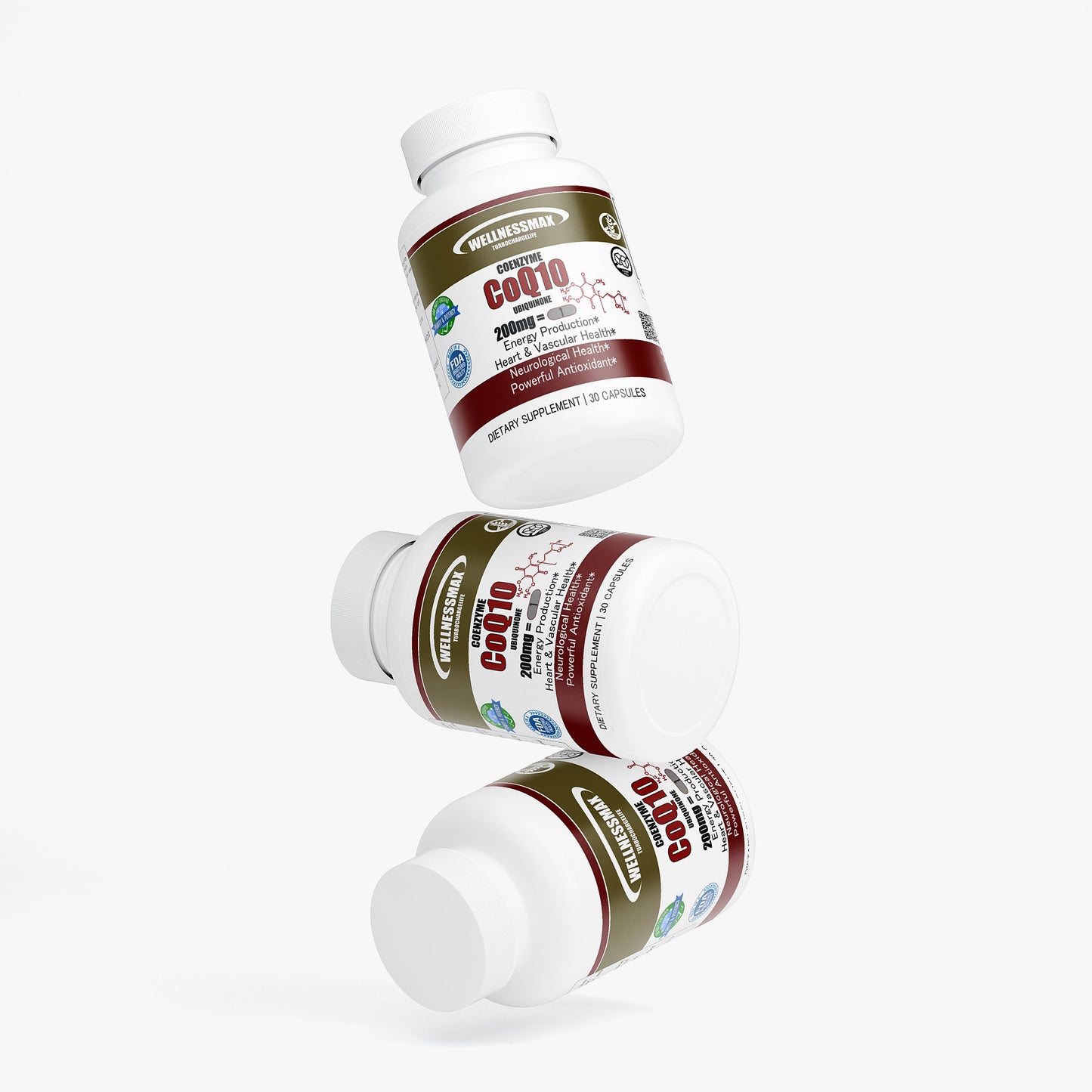 CoQ10 200mg - Heart Health Supplement
