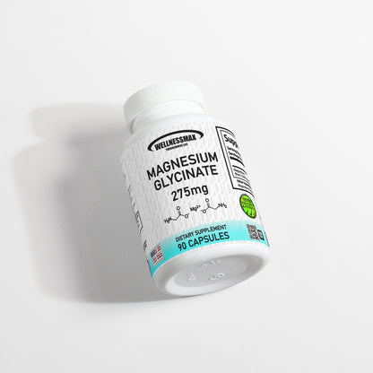 Magnesium Glycinate Best Magnesium for Sleep support |  Glicinato de Magnesio