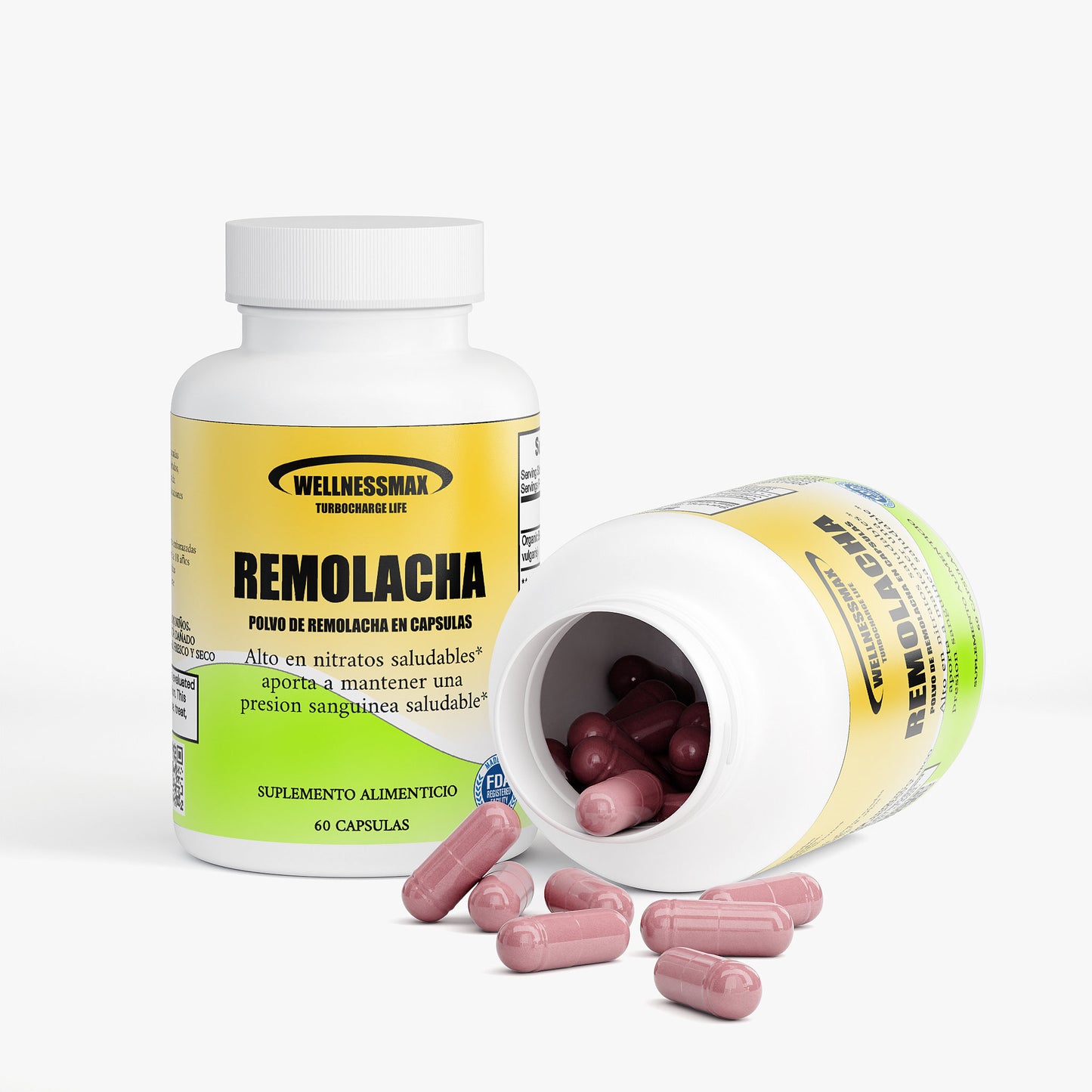 Remolacha - Suplemento en Cápsulas.