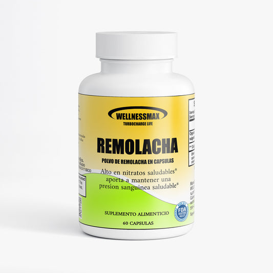 Remolacha - Suplemento en Cápsulas.
