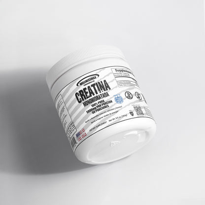 Creatina Monohidratada 100% Pura | Aumenta el tamaño muscular.