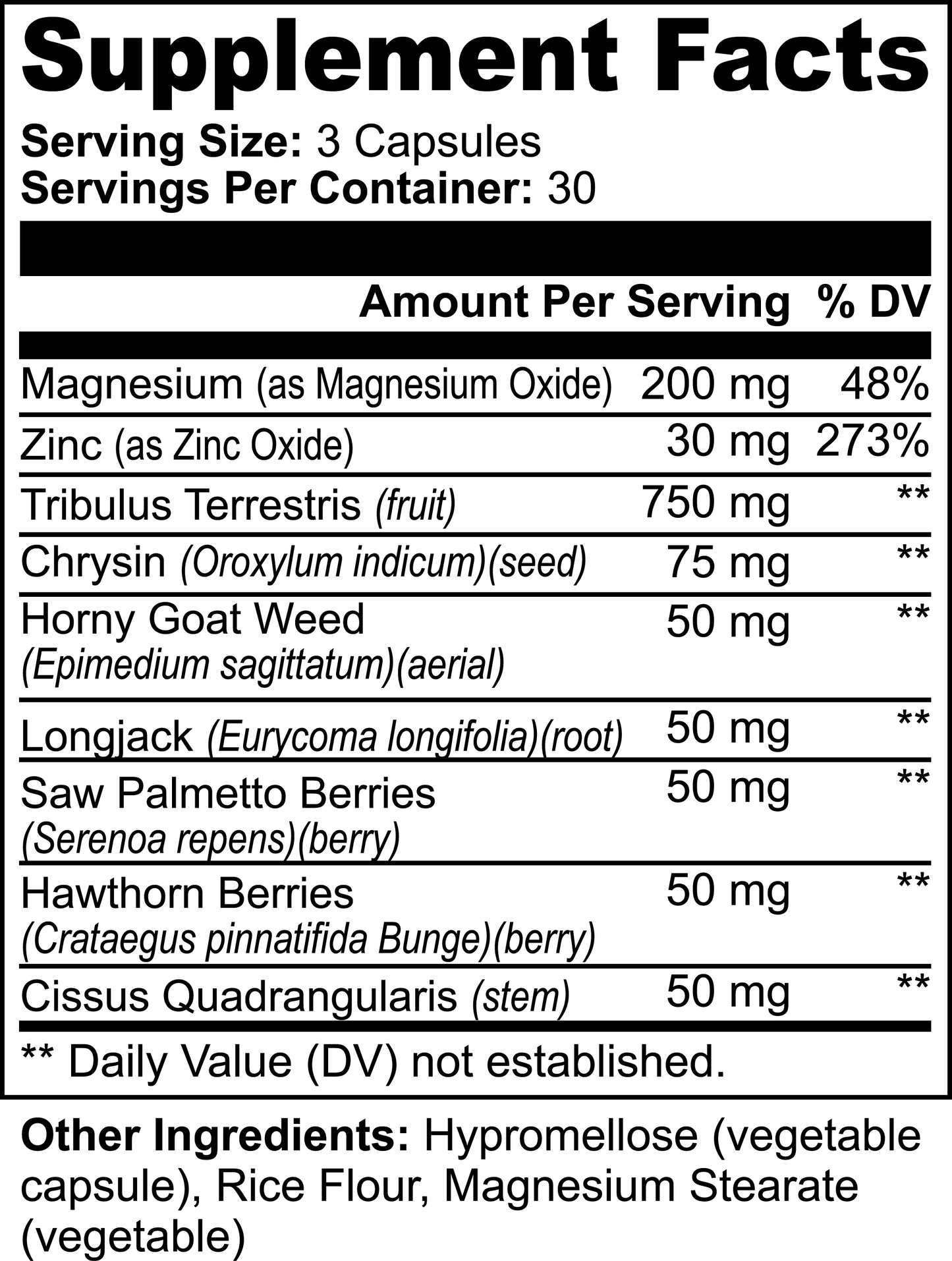 Supplement for Men Titan Boost