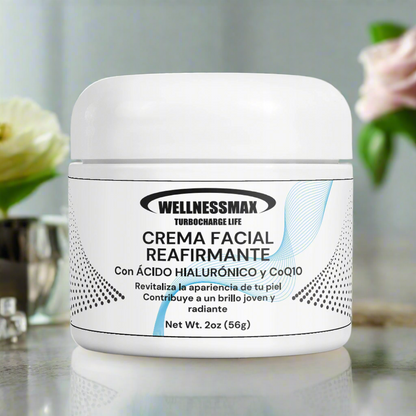 Crema para la cara para un brillo joven y radiante