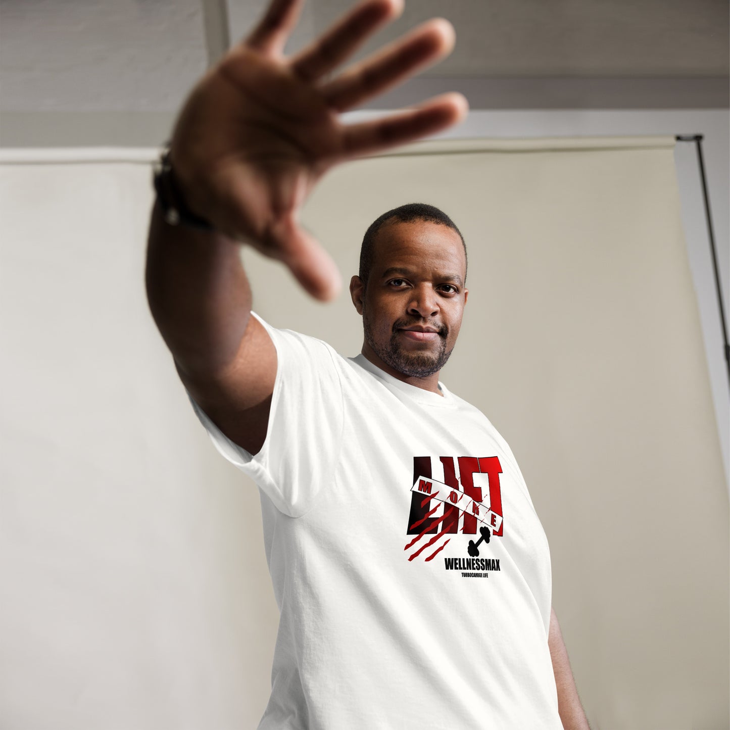 Lift More - WellnessMax Gym Themed Tshirt